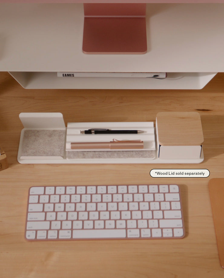 Gather 1x4 Organizer Set (White) Gather Ugmonk