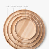 Round Valet Tray (Maple - XL) Wood Ugmonk
