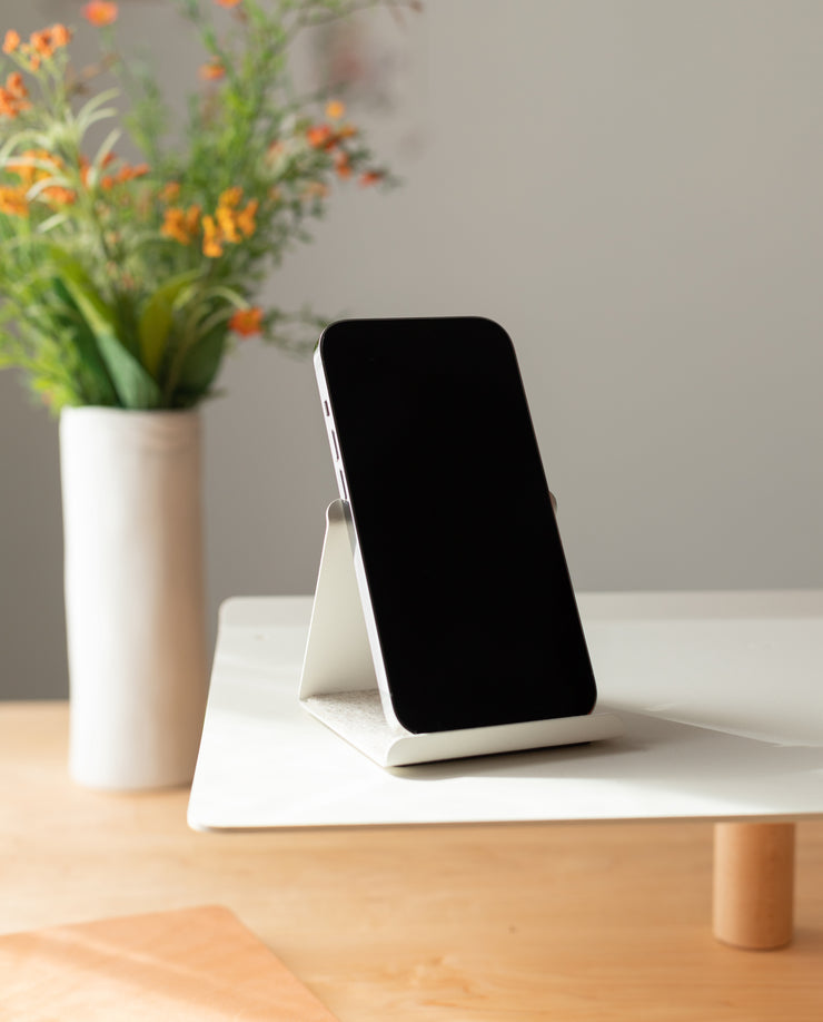 Gather Phone Stand (1x1 - White) Gather Ugmonk