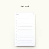 The Analog Premium Starter Kit (Walnut) includes white lined cards, ideal for organizing tasks or enhancing your analog card holder productivity system.