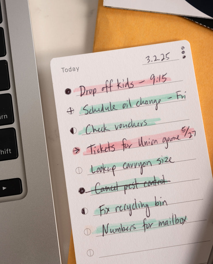 Analog - Task Cards (6-Pack) Analog Ugmonk