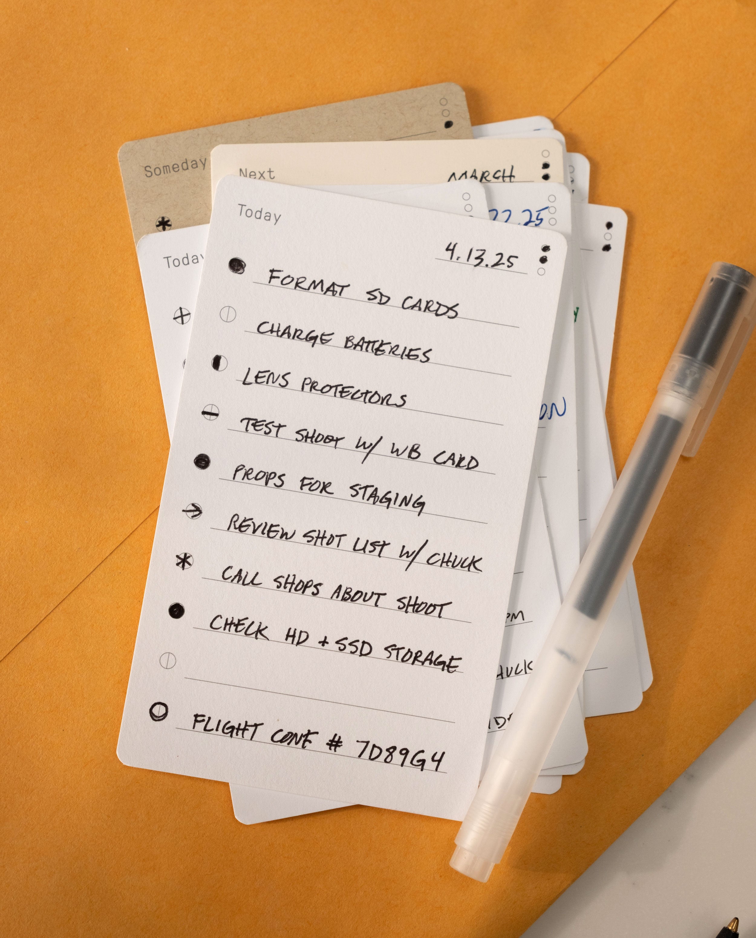Analog - Task Cards (6-Pack) Analog Ugmonk