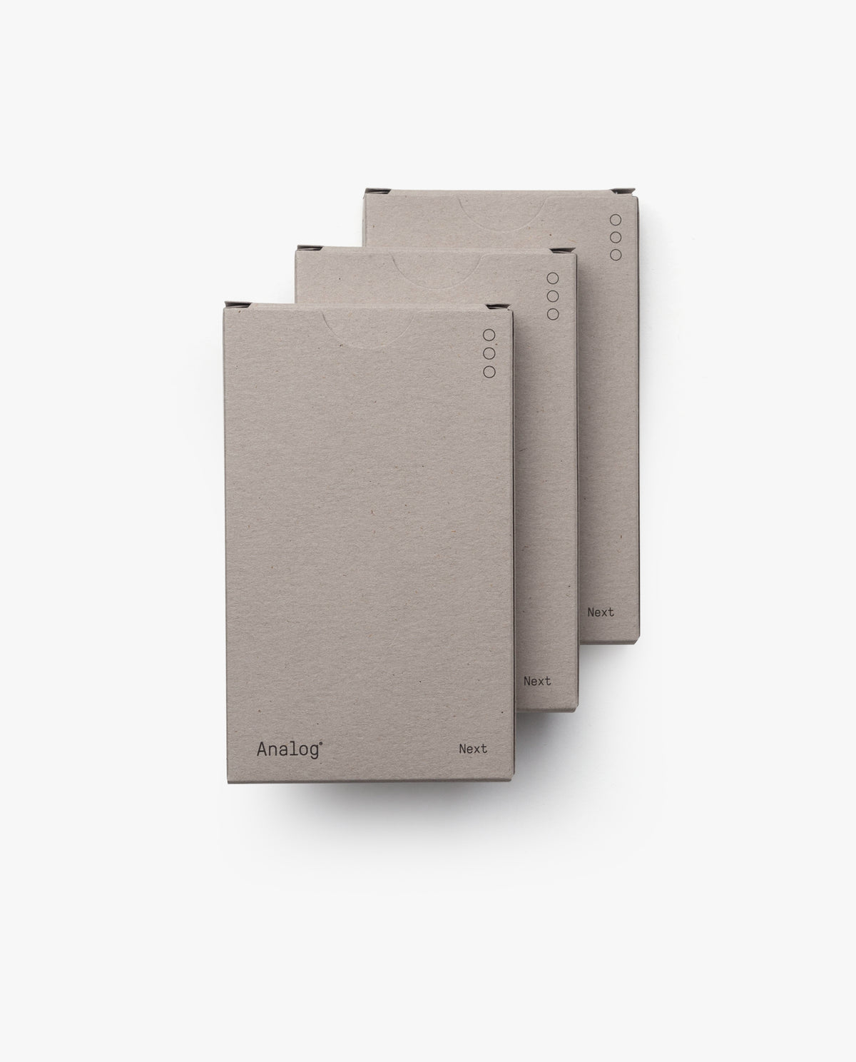 Analog - Next Cards (3-Pack) Analog Ugmonk