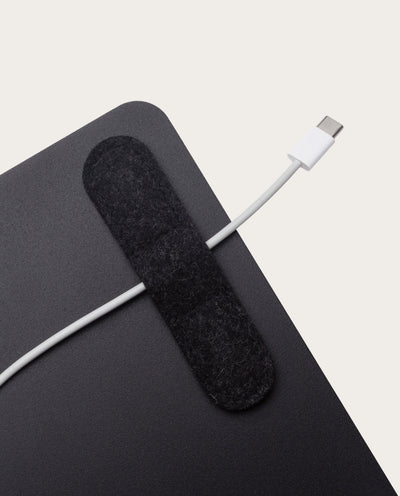 Magnetic Cable Keepers (Set of 2 - Charcoal) Gather Ugmonk