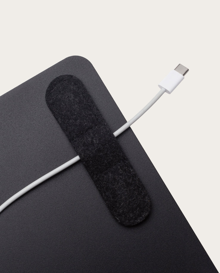 Magnetic Cable Keepers (Set of 2 - Charcoal) Gather Ugmonk