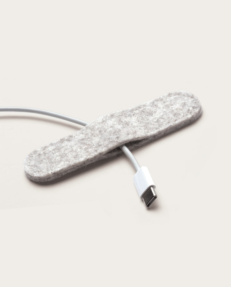 Magnetic Cable Keepers (Set of 2 - Light Gray) Gather Ugmonk