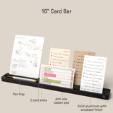 Analog Card Bar (Large 16" – Black) Analog Ugmonk
