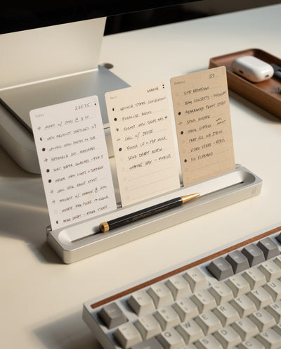 Analog Card Bar (Small 10" - Silver) Analog Ugmonk