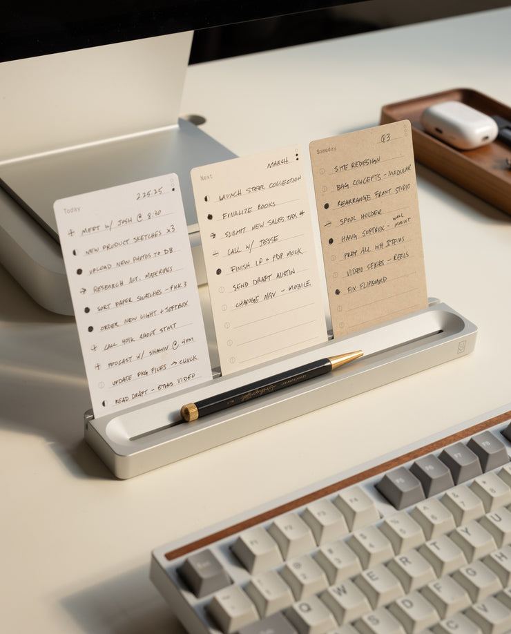 Analog Card Bar (Small 10" - Silver) Analog Ugmonk