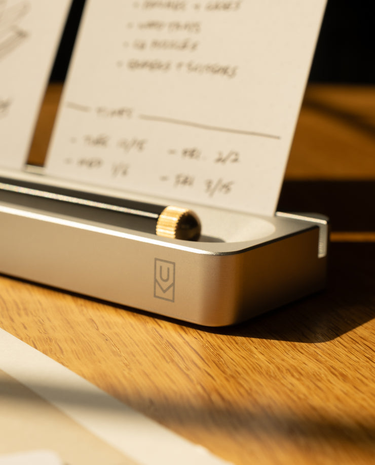 Analog Card Bar (Small 10" - Silver) Analog Ugmonk