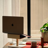 Warehouse Item - Gather Laptop Stand (White/Walnut) Gather Ugmonk
