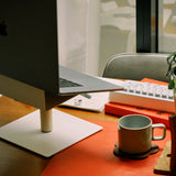 Warehouse Item - Gather Laptop Stand (White/Walnut) Gather Ugmonk