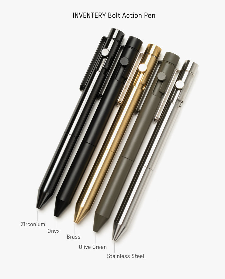 INVENTERY Bolt Action Pen (Olive Green) Inventery Ugmonk