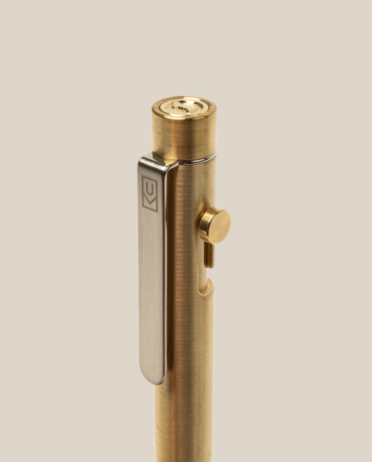 INVENTERY Bolt Action Pen (Brass) Inventery Ugmonk