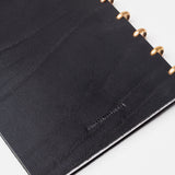 Warehouse Item - Discbound Heirloom Journal (Black/Brass) Warehouse Ugmonk