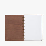 Warehouse Item - Discbound Heirloom Journal (Brown/Brass) Warehouse Ugmonk