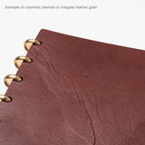 Warehouse Item - Discbound Heirloom Journal (Brown/Brass) Warehouse Ugmonk