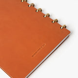 Discbound Heirloom Journal Bundle (Tan Leather - Standard 6" x 8.5" + 3 Refills) Journal Ugmonk
