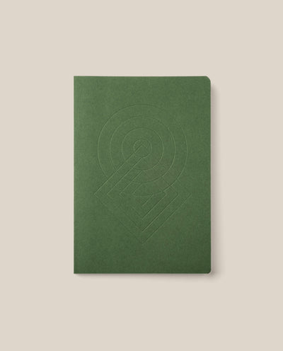 Layflat Notebook (Green) Notebook Ugmonk