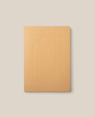 Layflat Notebook (Tan) Notebook Ugmonk