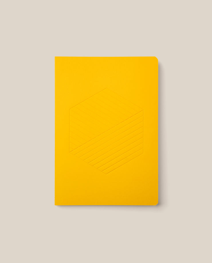 Layflat Notebook (Yellow) Notebook Ugmonk