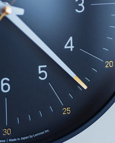Lemnos Essent Wall Clock (Navy) Lemnos Ugmonk