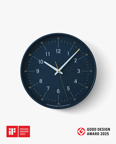 Lemnos Essent Wall Clock (Navy) Lemnos Ugmonk