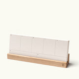 Warehouse Item - Analog Weekly Card Holder (Maple) Warehouse Ugmonk