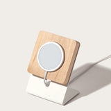 Gather MagSafe Phone Stand (1x1 - White/Maple) Gather Ugmonk