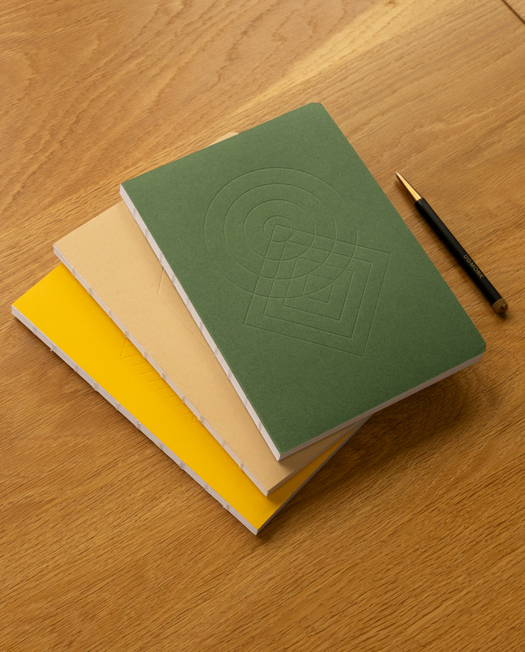 Layflat Notebook Bundle (Set of 3) Notebook Ugmonk