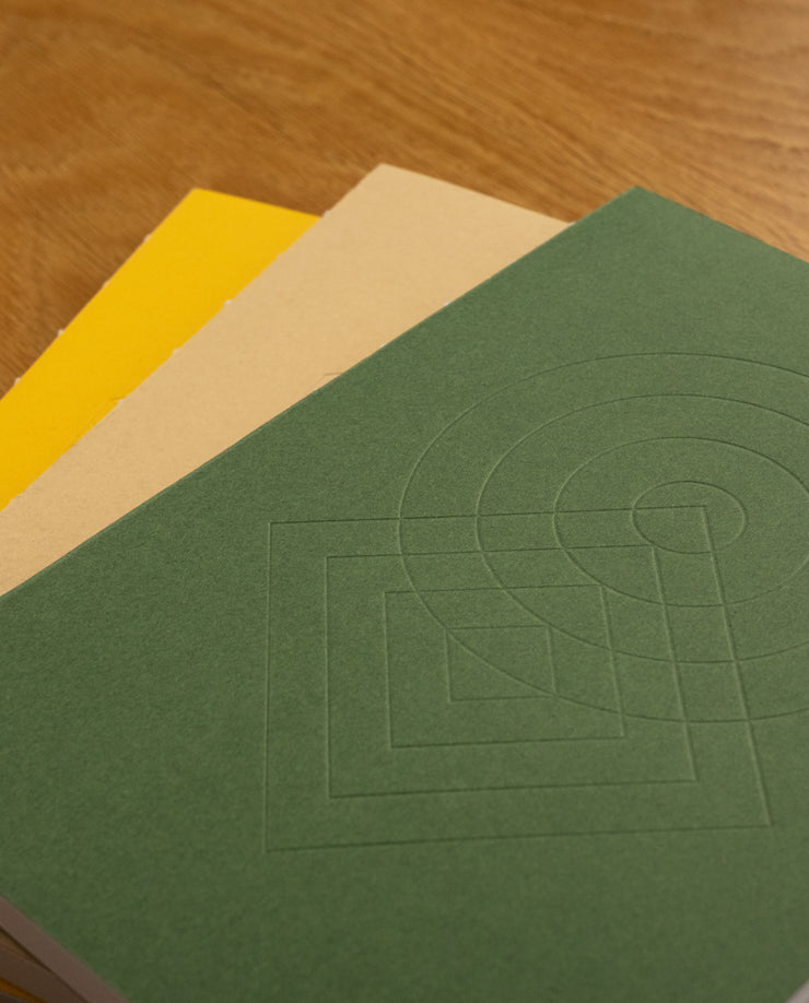 Layflat Notebook (Green) Notebook Ugmonk