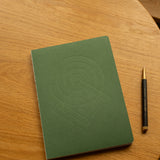 Layflat Notebook (Green) Notebook Ugmonk