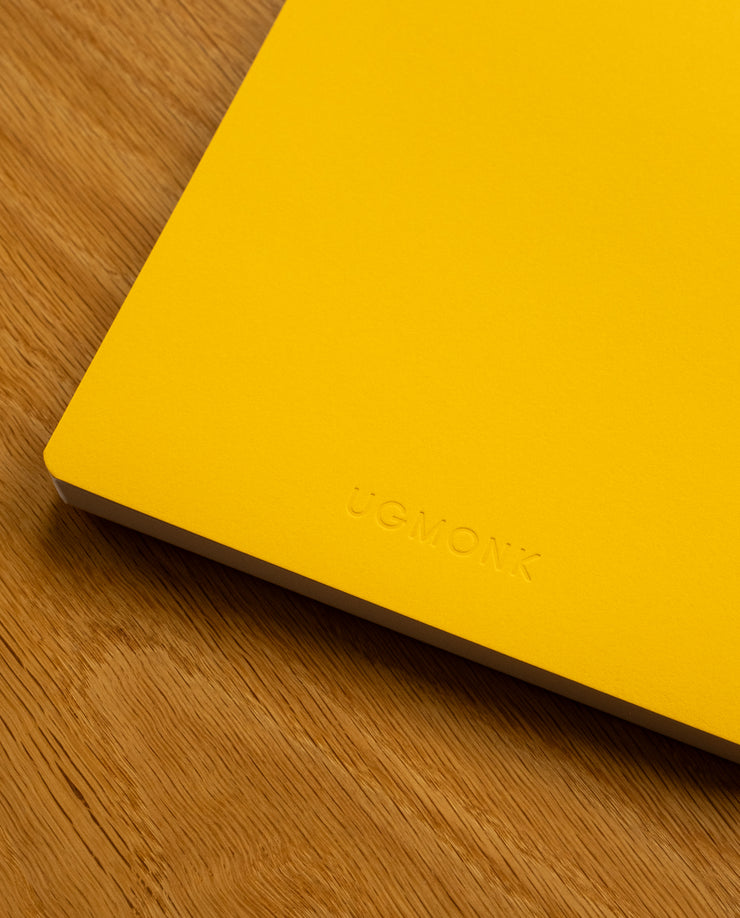 Layflat Notebook (Yellow) Notebook Ugmonk