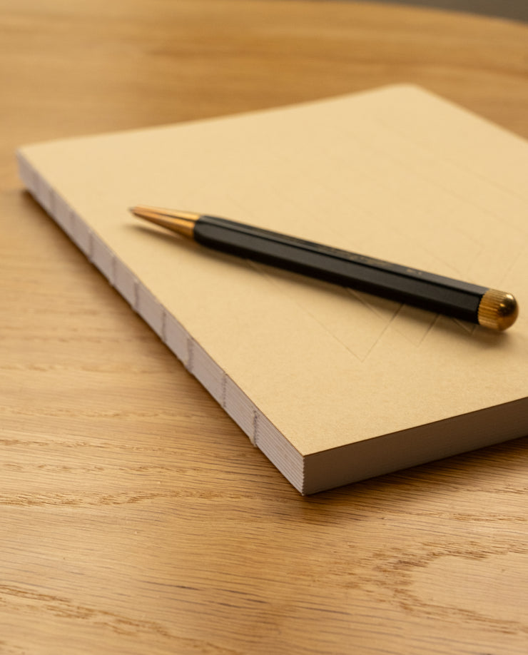 Layflat Notebook (Tan) Notebook Ugmonk
