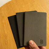 Pocket Notebook - Set of 3 Notebook Ugmonk