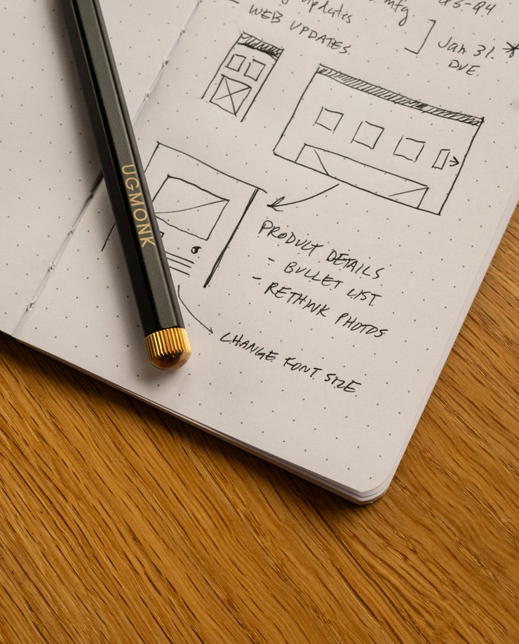 Pocket Notebook - Set of 3 Notebook Ugmonk