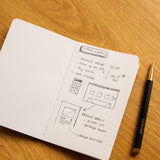 Pocket Notebook - Set of 3 Notebook Ugmonk