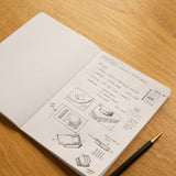 Layflat Notebook (Tan) Notebook Ugmonk