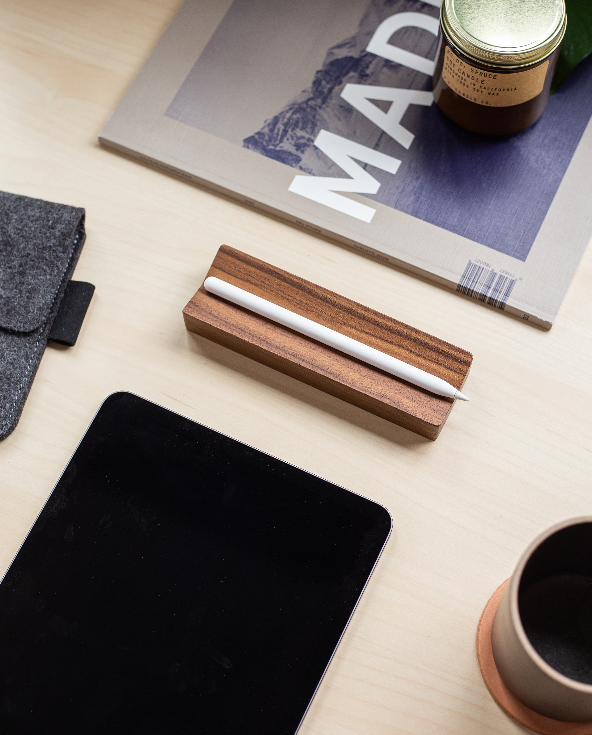 Warehouse Item - Pen Tray (Walnut) Warehouse Ugmonk