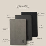 Pocket Notebook - Set of 3 Notebook Ugmonk