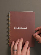 Discbound Heirloom Journal (Brown Leather - Standard 6" x 8.5")