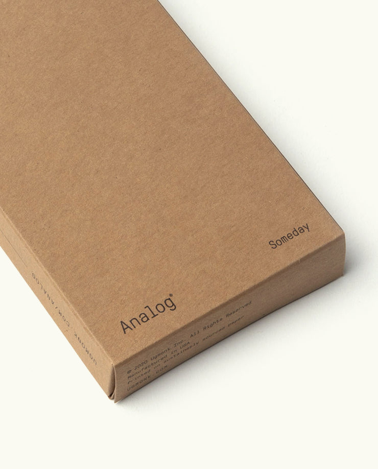 Analog - Someday Cards (1-Pack) Analog Ugmonk