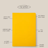 Layflat Notebook (Yellow) Notebook Ugmonk