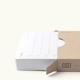 A 12-pack of Analog Today Cards with lines and circles, partially slid out from a brown sleeve, displayed on a light background.