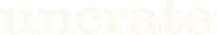 The word uncrate in a bold, slightly blurred, light gray font on a white background.