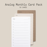 Analog Travel Case + 3 Card Packs (Walnut) Analog Ugmonk