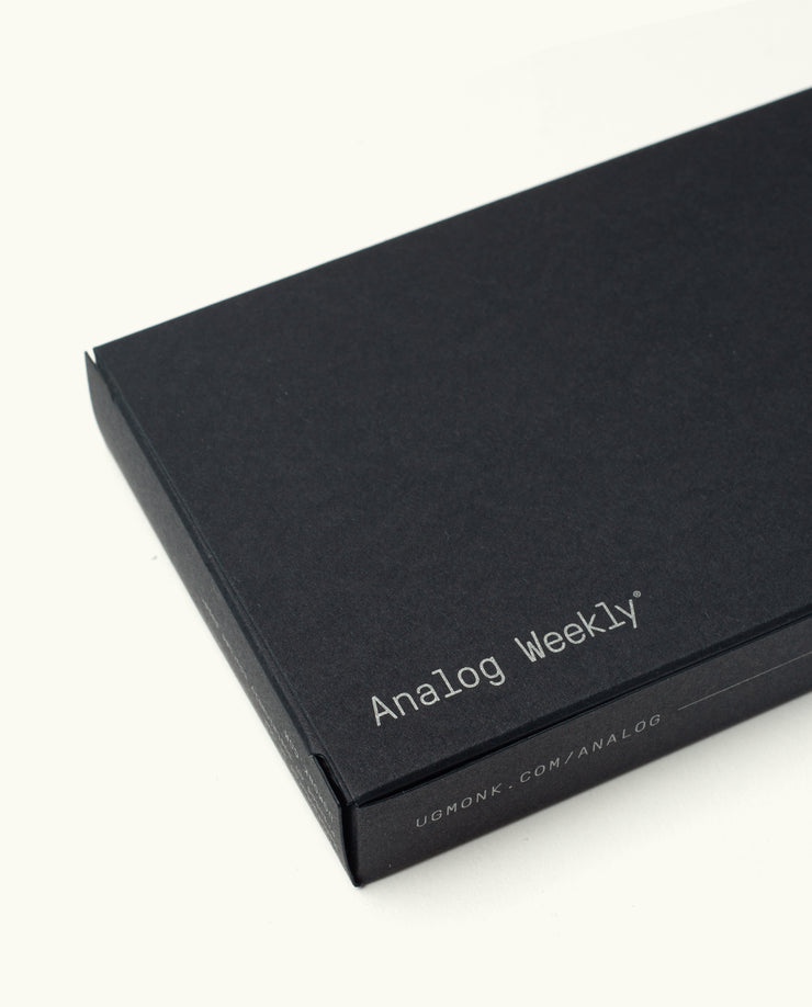 UG - Analog Weekly Kit (Walnut) Analog Ugmonk