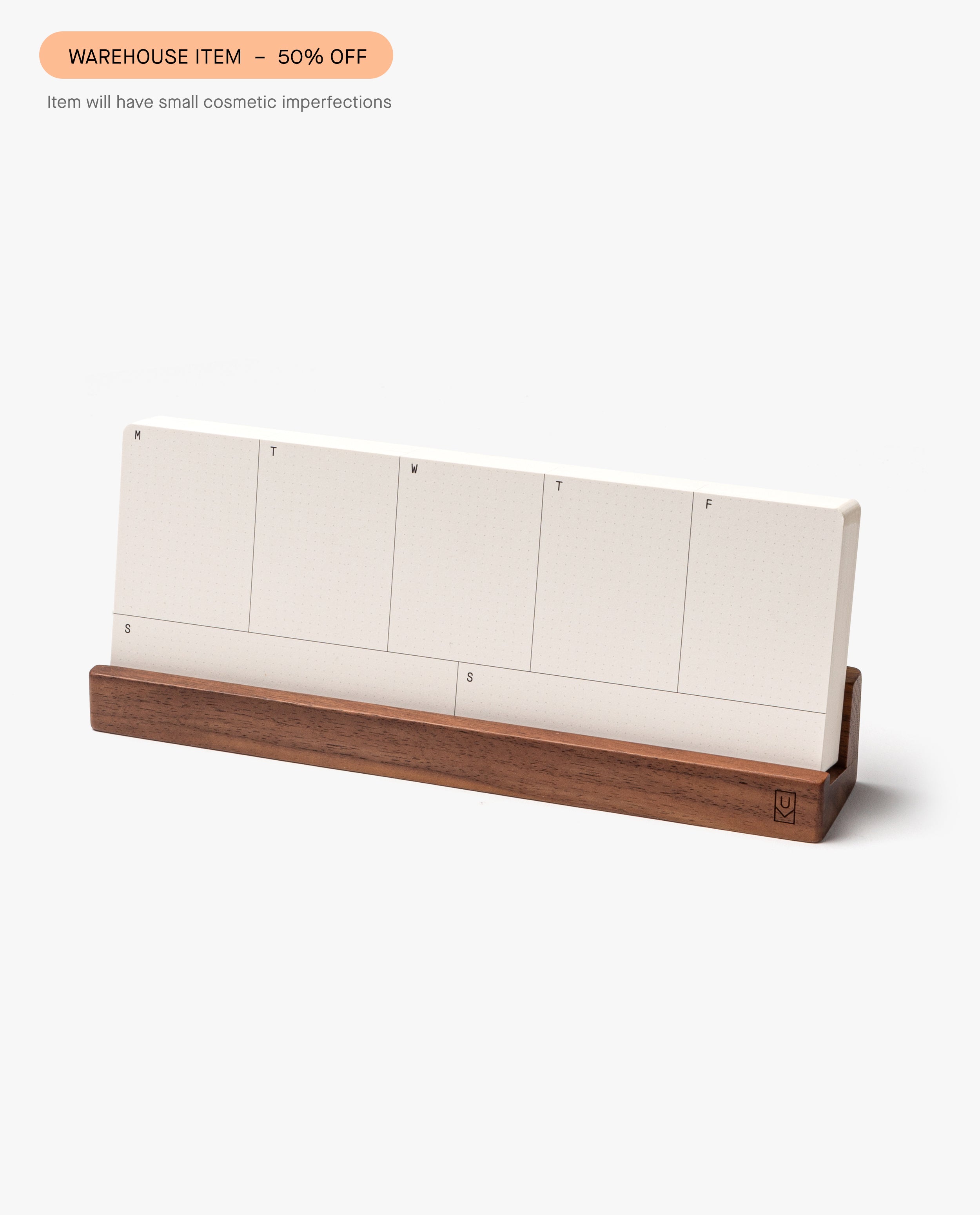 Warehouse Item - Analog Weekly Kit (Walnut) Warehouse Ugmonk