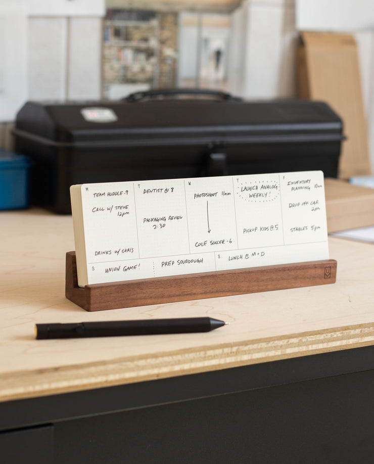 Analog Annual Kit (Walnut) Analog Ugmonk
