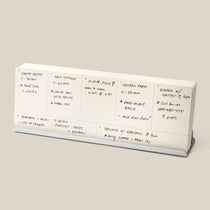 Analog Weekly Planning Kit (Silver Aluminum)